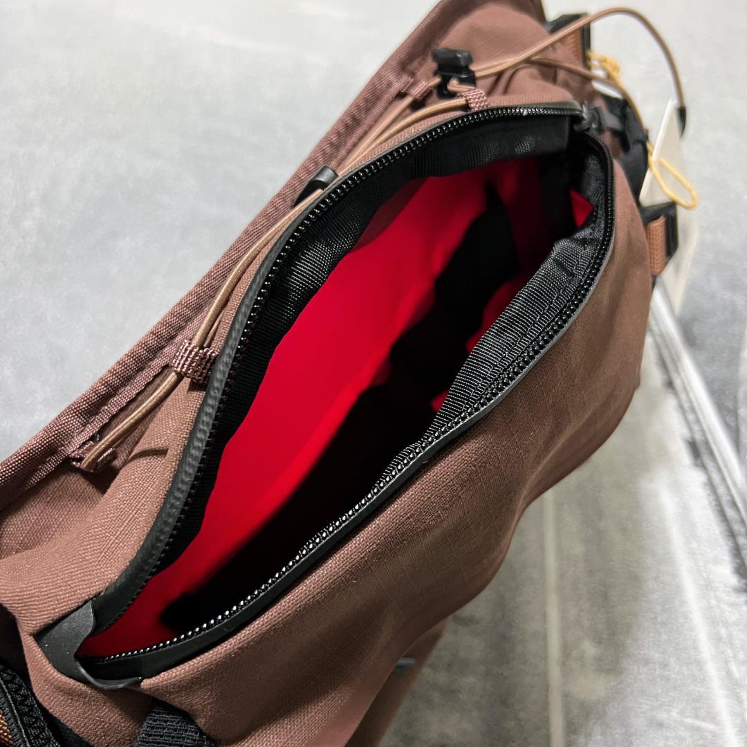 新品 Rapha トレイル ヒップ パック ウォルナット 3リットル