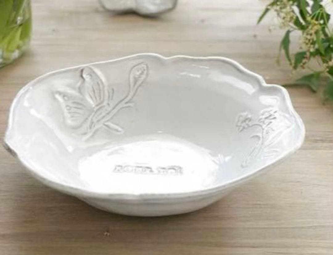 Astier de Villatte フルール スモールプレート　1枚