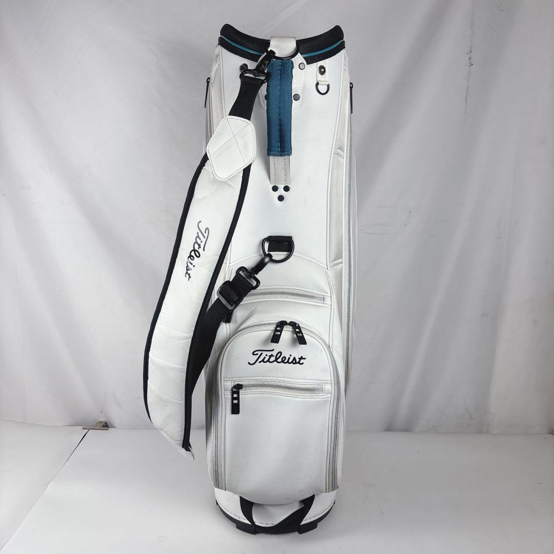 タイトリスト Titleist キャディバッグ ゴルフバッグ 5分割 ホワイト