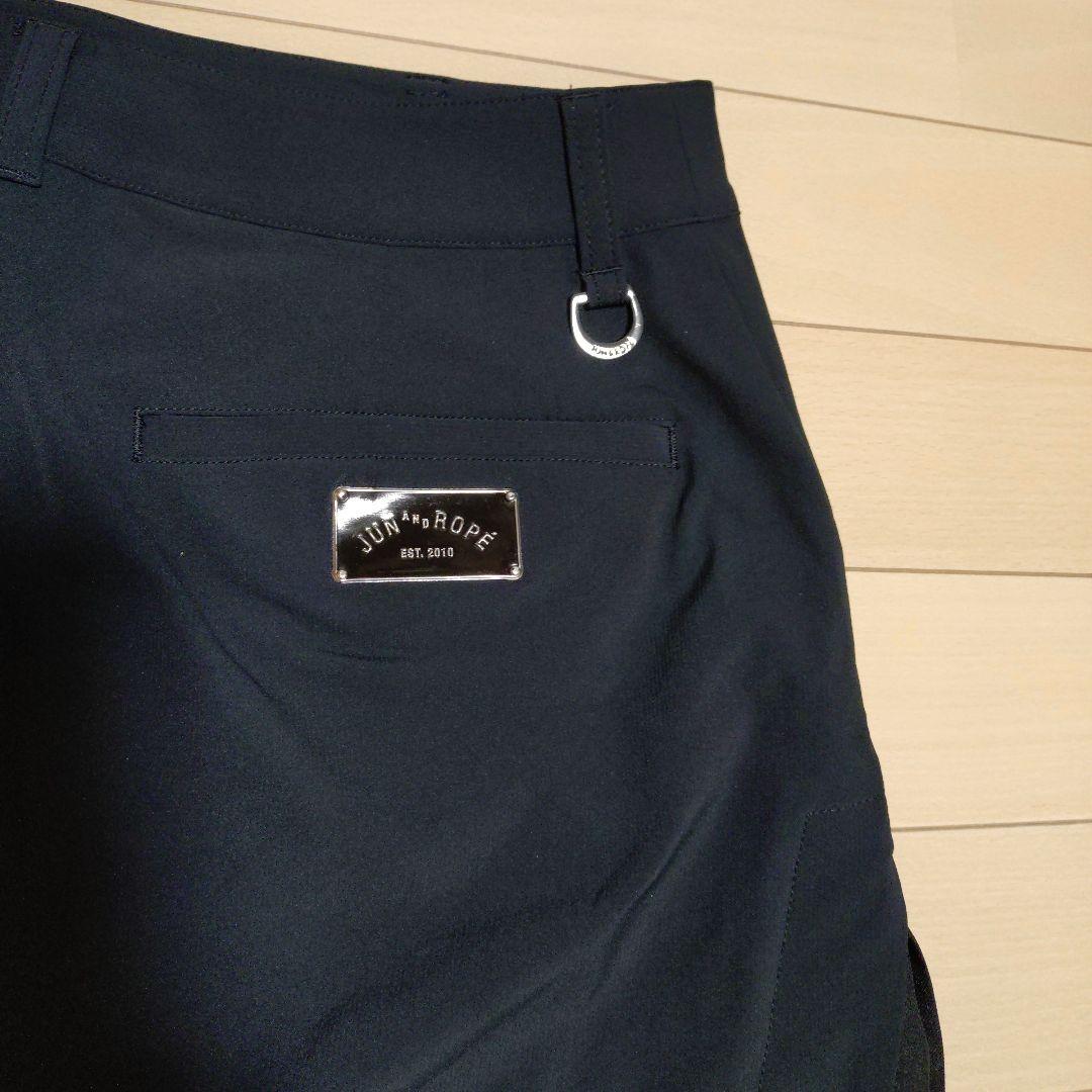JUN&ROPE ブラックプリーツスカート