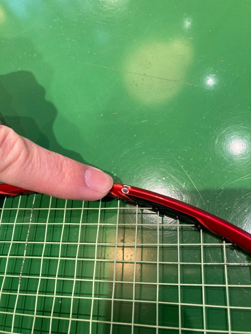 YONEX ヨネックスバドミントンラケット デュオラ7 DUORA 7 赤色‼︎