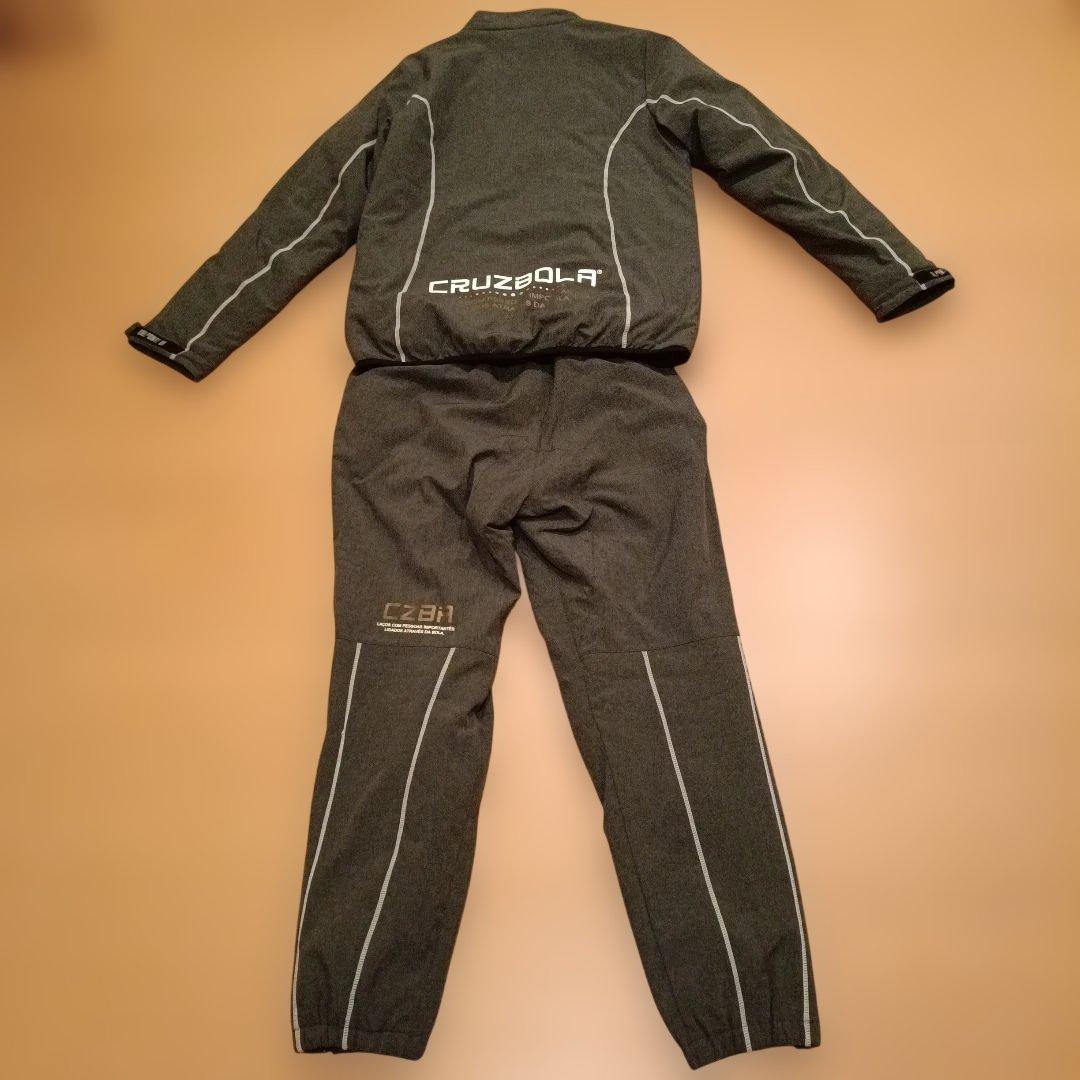 美品　DalPonte ウーブン上下セット DPZ0190 ブラック XL