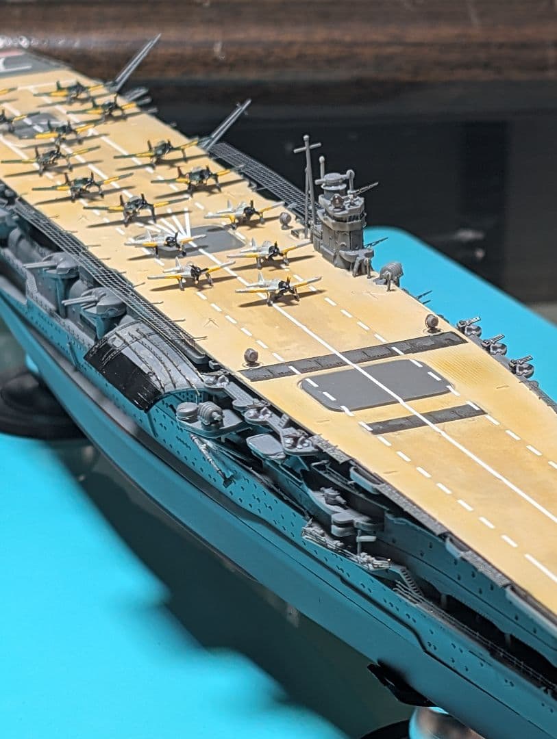 １９４１年　旧日本海軍（帝国海軍）航空母艦　赤城　1/700スケール