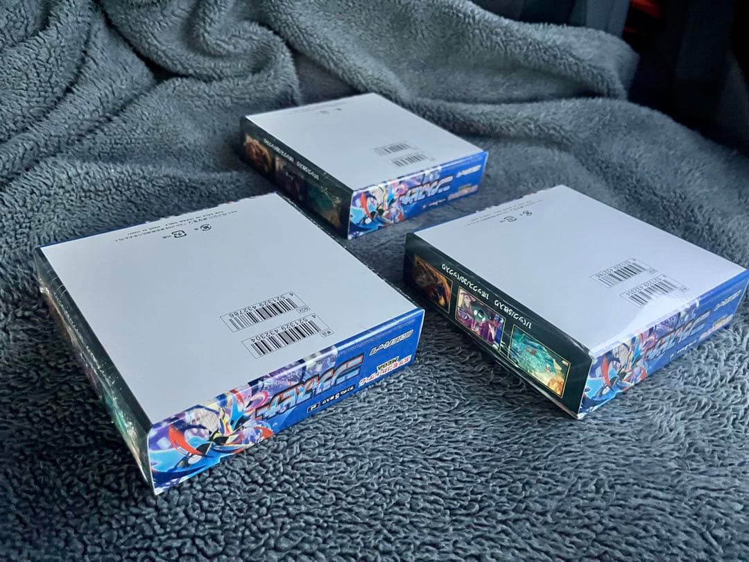 ポケモンカード ニンジャスピナー 新品未開封シュリンク付き　3BOX