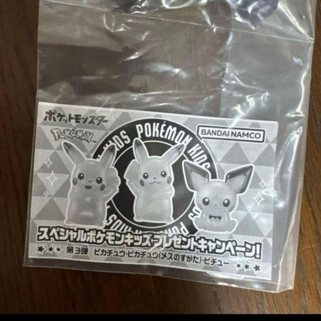 ピカチュウ ピチュー スペシャルポケモンキッズ プレゼントキャンペーン 当選品