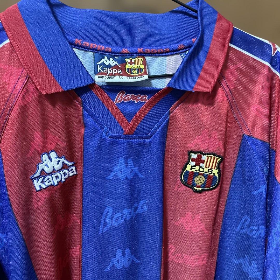 逆転来日記念FCバルセロナ95/97 Kappa 未使用ロナウド9 90s
