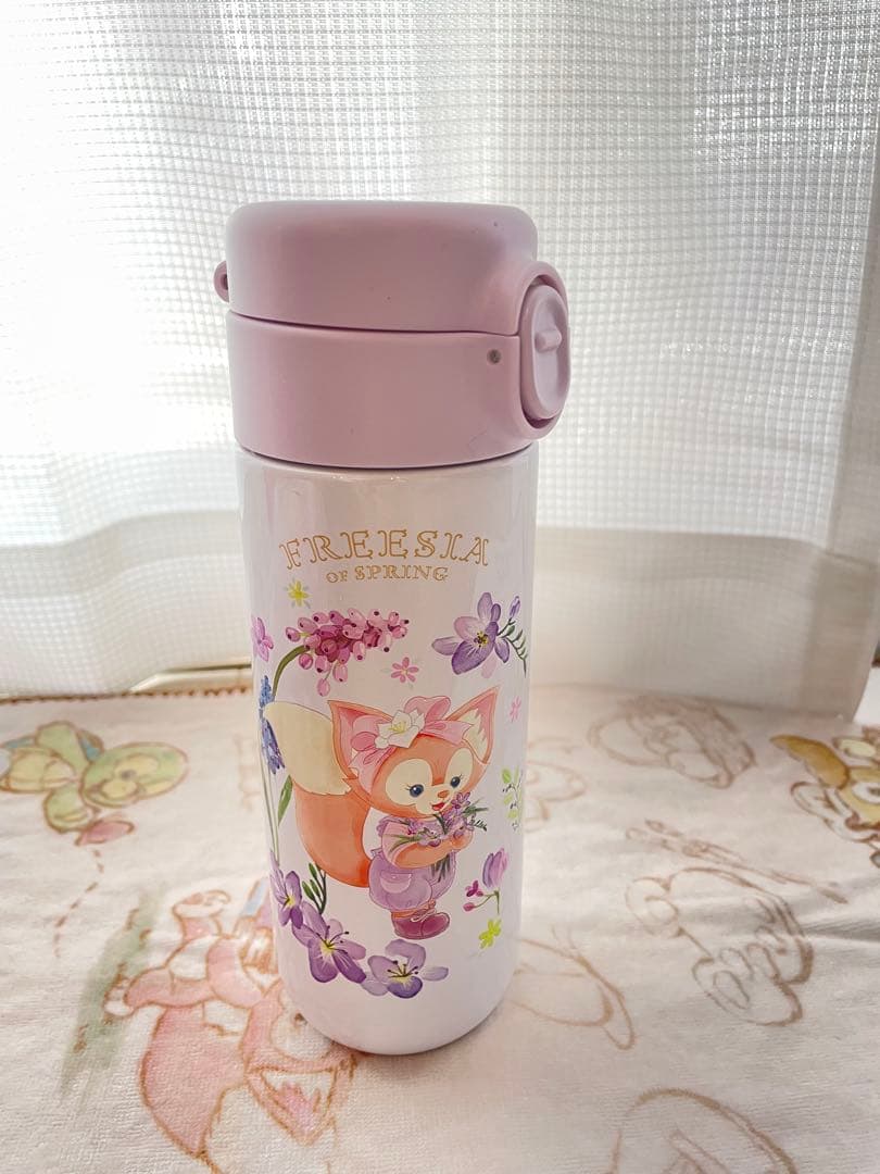 新品タグ付き 上海ディズニー リーナベル 水筒 ポーチセット