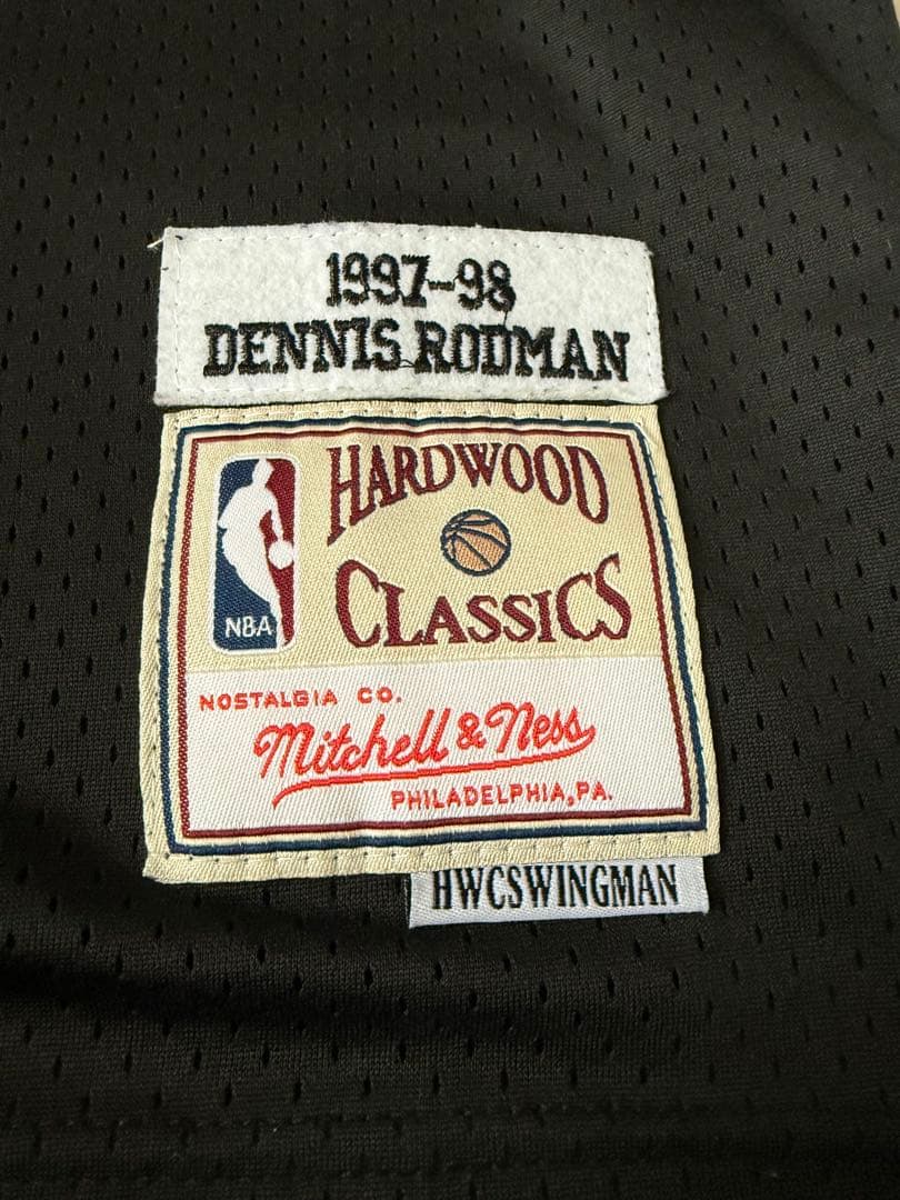 NBA シカゴブルズ デニスロッドマン ミッチェル&ネス ユニフォーム 91