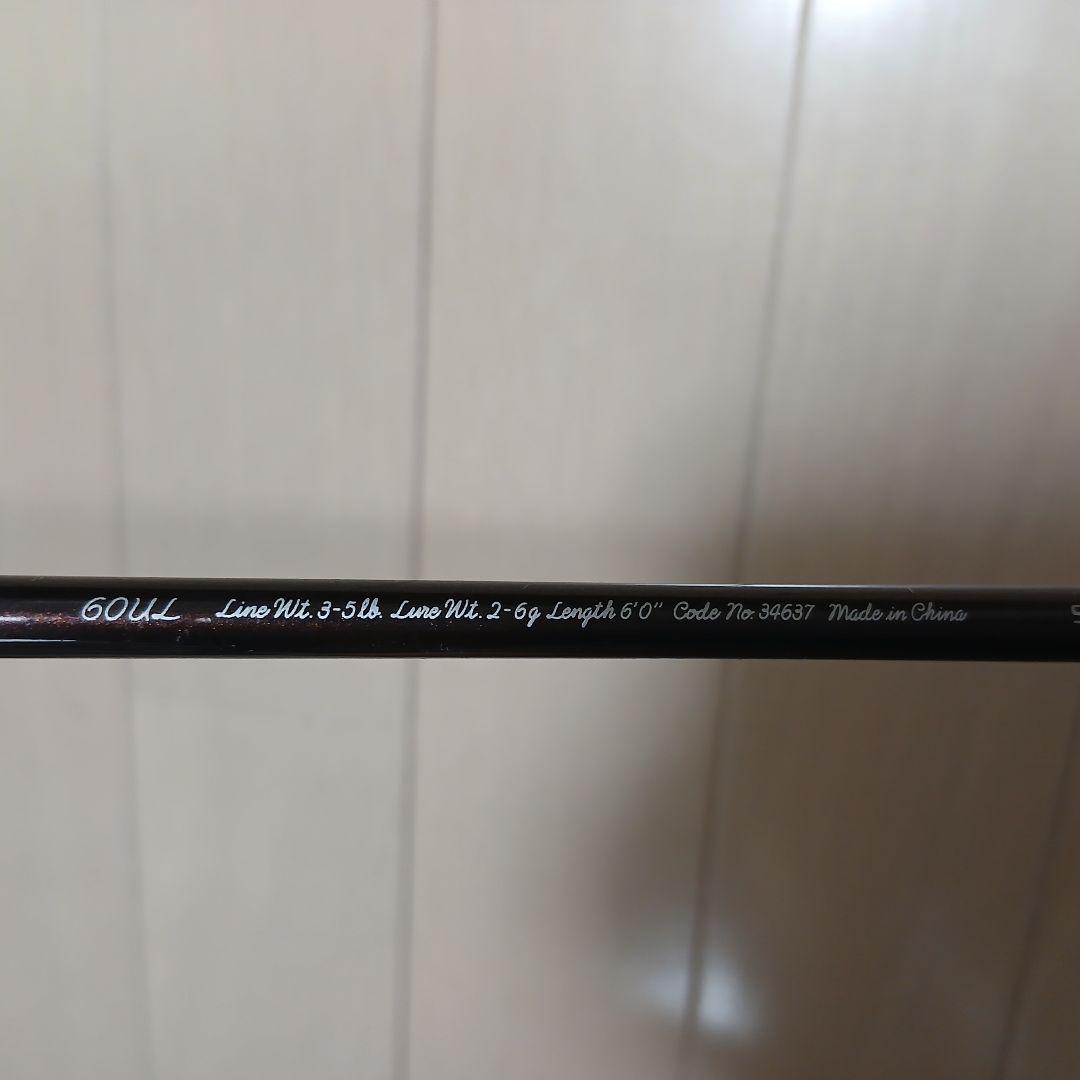 ロッド TROUT ONE 6'0\"