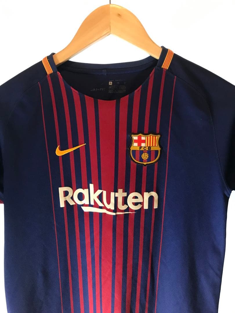 正規品NIKE FCバルセロナ「10」メッシXLユニフォームパンツ上下2点セット