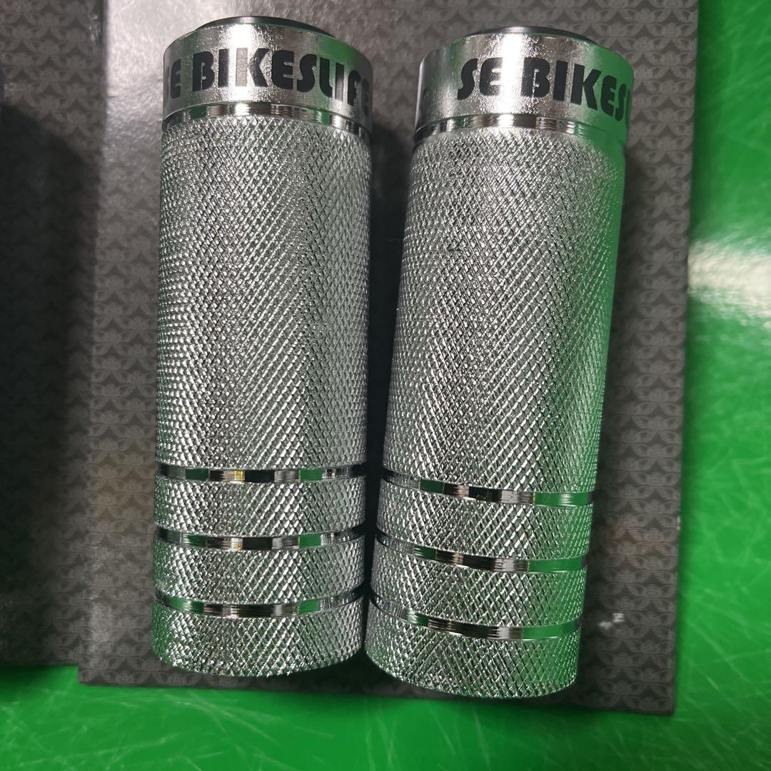 SE BIKES ペグ　4本セット　シルバー　新品　BMX peg ラスト1