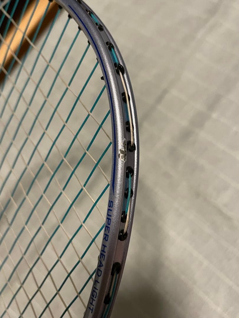 廃盤モデル　ヨネックス　バドミントンラケット　ナノレイ750