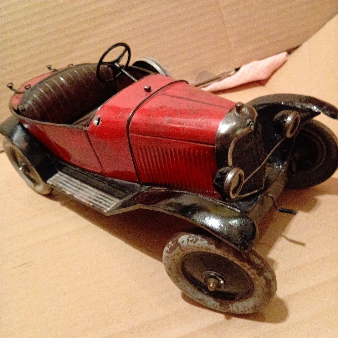 シトロエン　1926年 5CHEVAUX ブリキ　ビンテージ　ミニカー　30cm