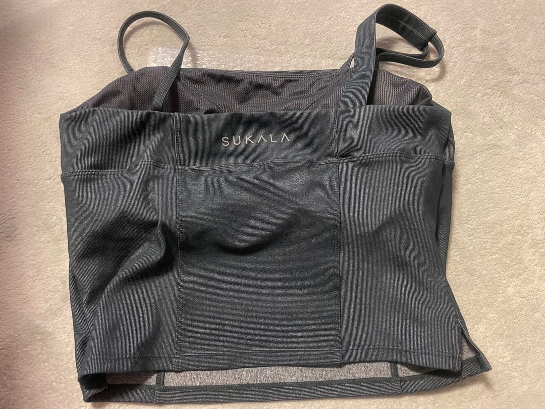 SUKALA デニムショートキャミソール