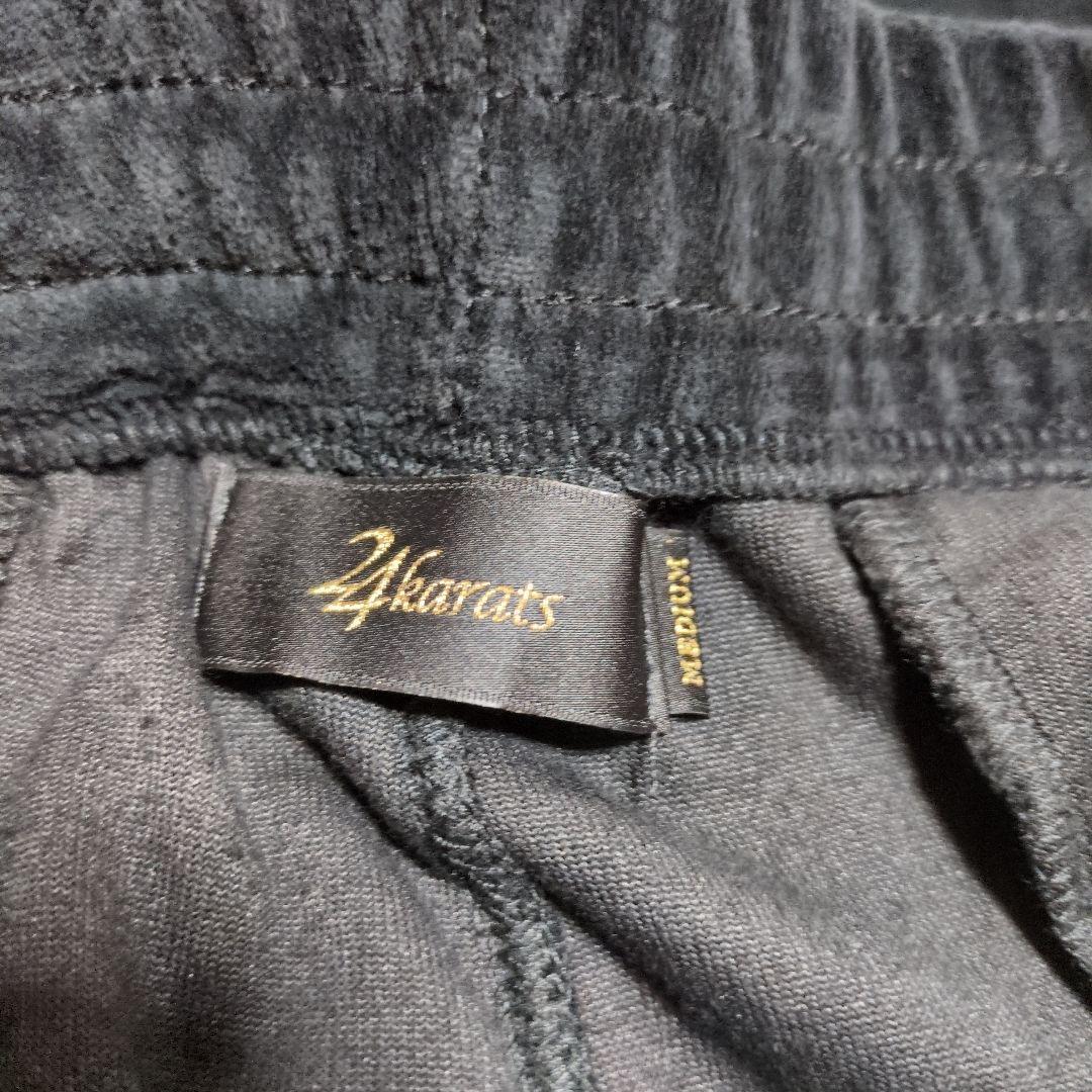 24karats ジャージ セットアップ ベロア M 新品未使用