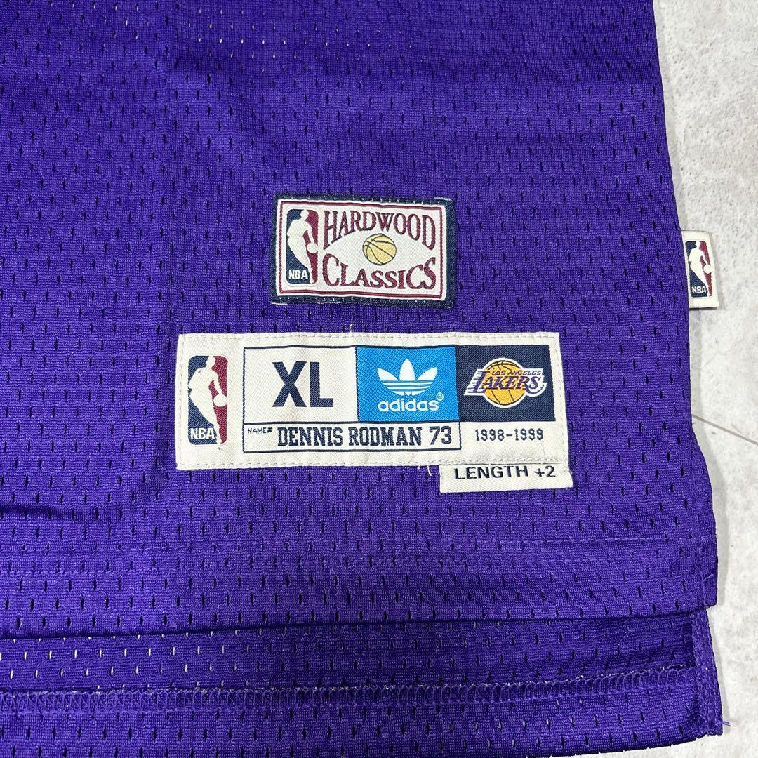 ウェア adidas Lakers Dennis Rodman 73 XL