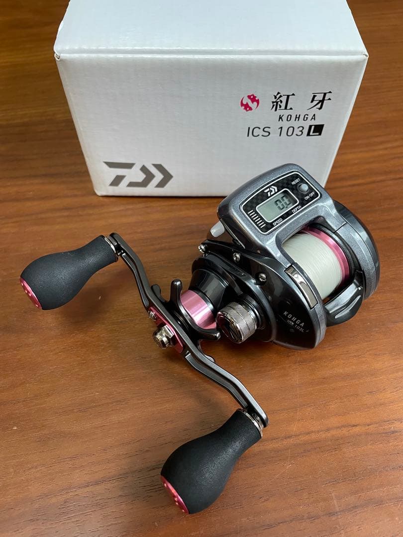 ダイワ　紅牙 KOHGA ICS103L ベイトリール