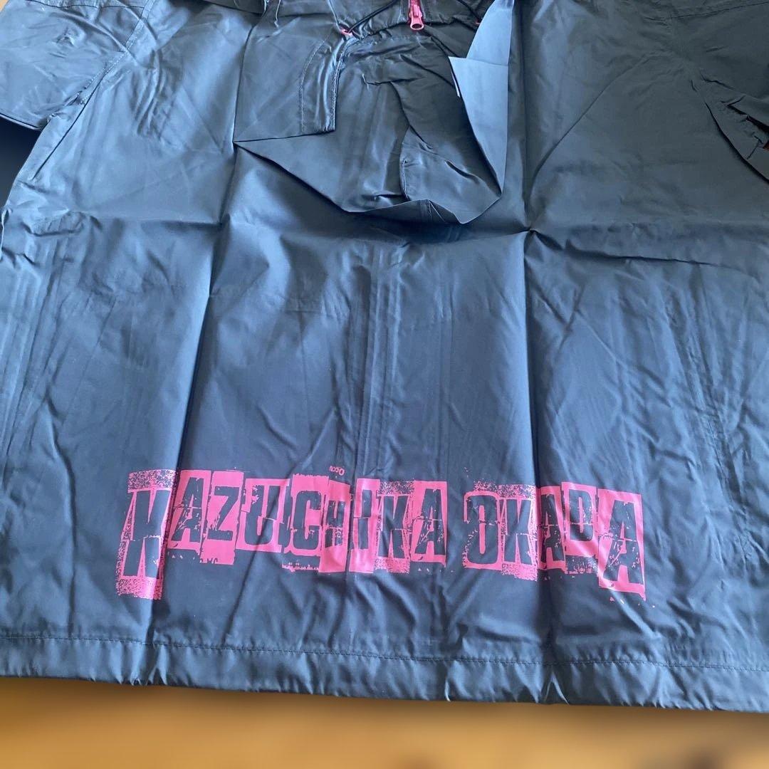 新品⭐︎レインメーカー‼️オカダカズチカ‼️ナイロンブレーカー 帽子 XL プロレス