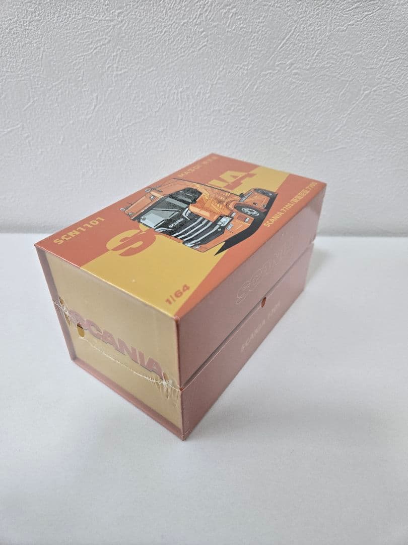 1/64 MASDI スカニア 770S トラクターヘッド オレンジ色