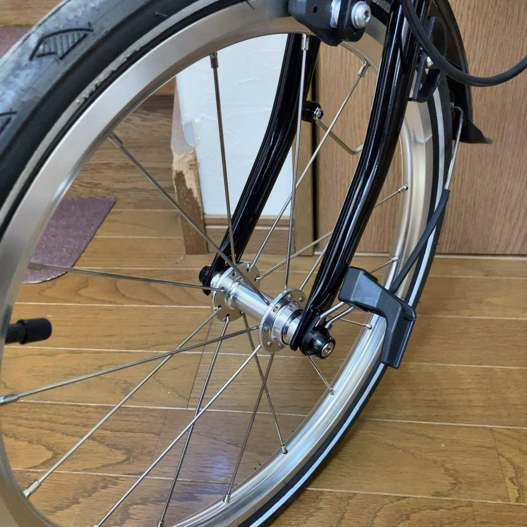 litepro 折り畳み自転車　折りたたみ　本体　白　ホワイト