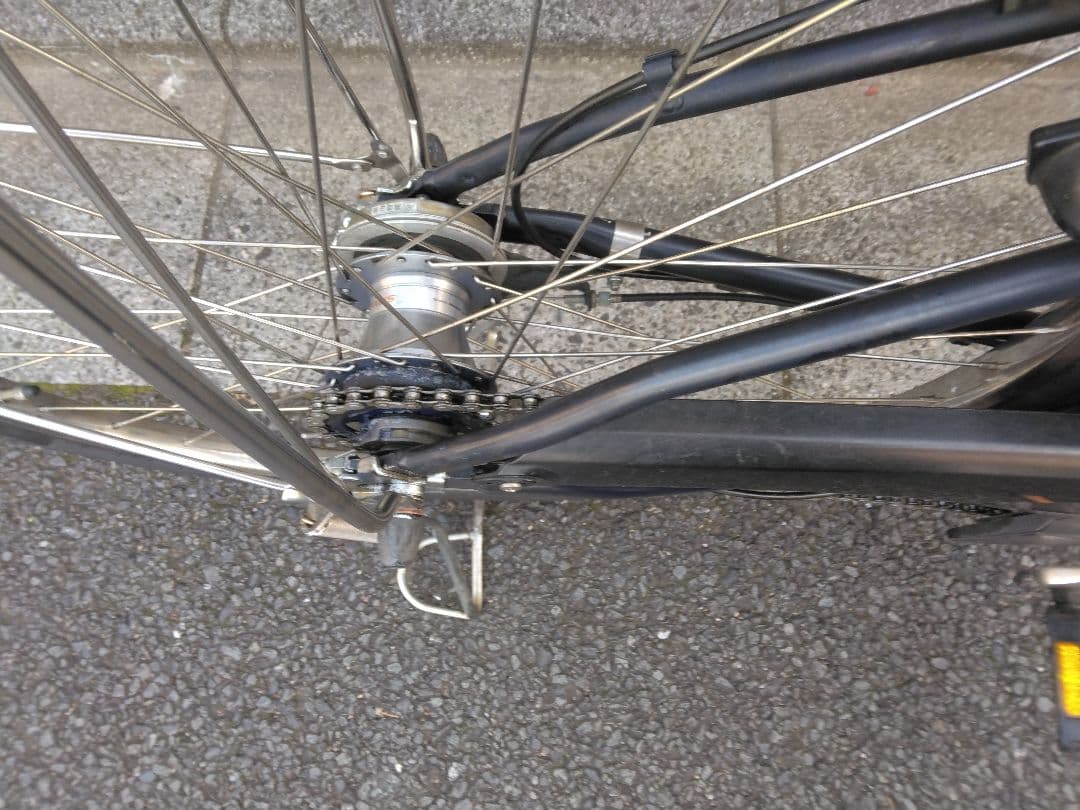 ヤマハ電動アシスト自転車　5段変速付き