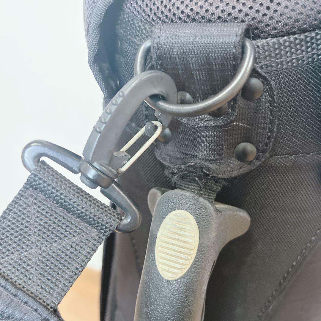 K258 NIKE ナイキ 3点式キャディバッグ ブラック