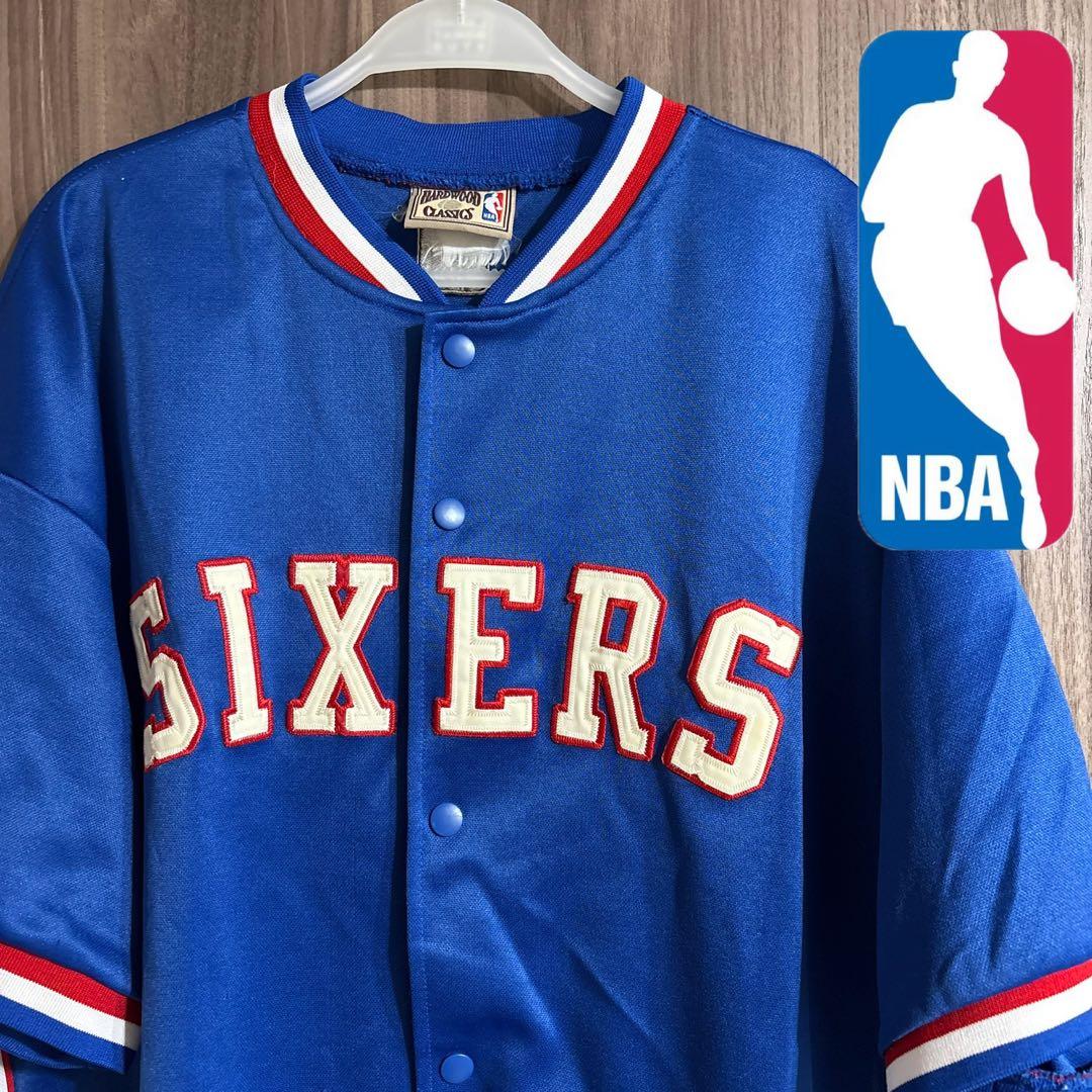 【古着】NBA HARDWOOD CLASSICS 76ERS シャツ MAJE