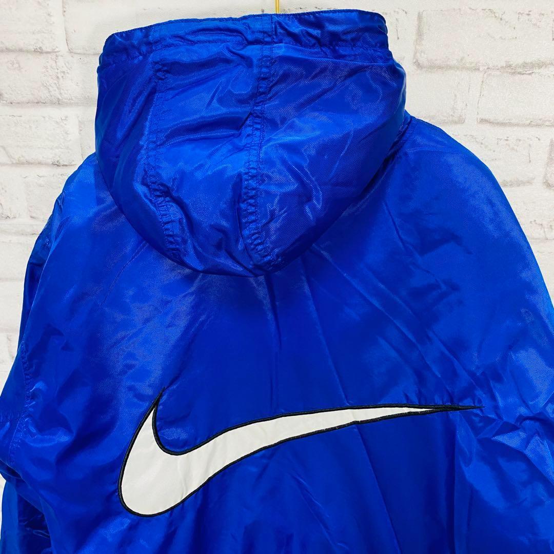 【レア】90s NIKE ナイキ　銀タグ　ヴィンテージ ベンチコート　裏起毛