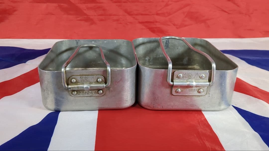【希少】イギリス軍メスキット1945年&1951年製