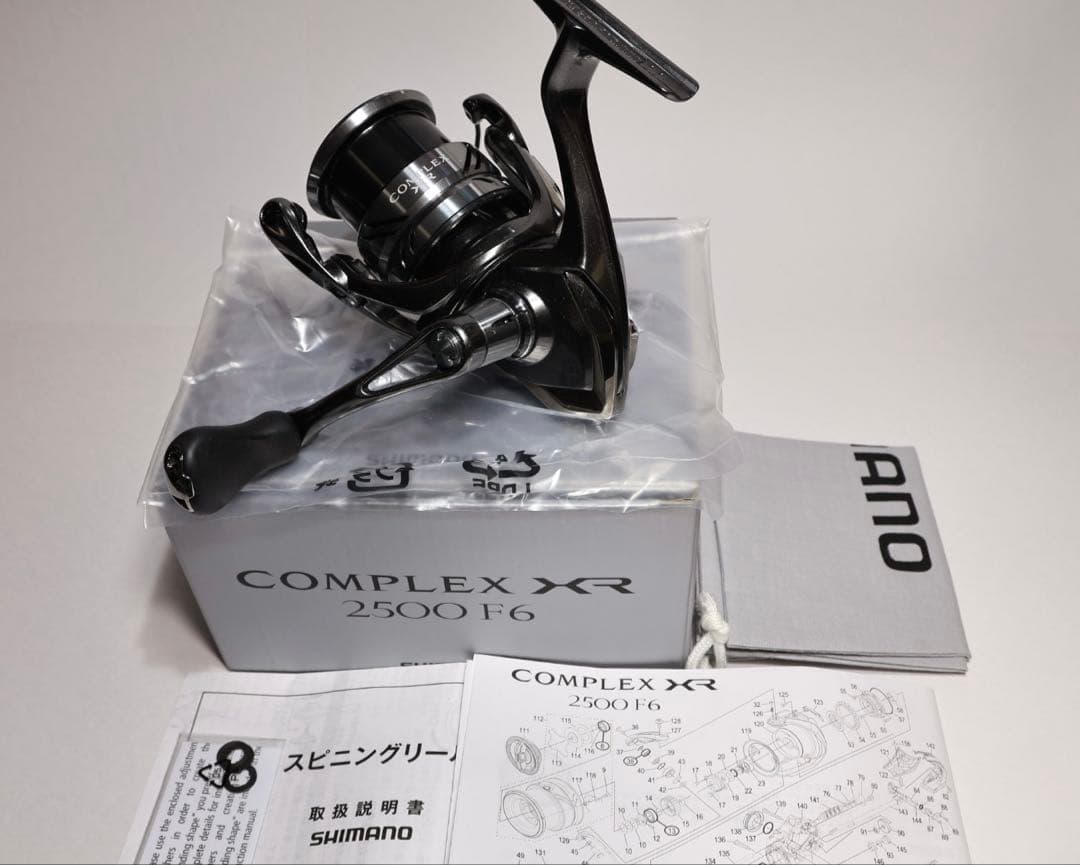 【箱、説明書、袋あり】シマノ 　21コンプレックスXR 2500 F6
