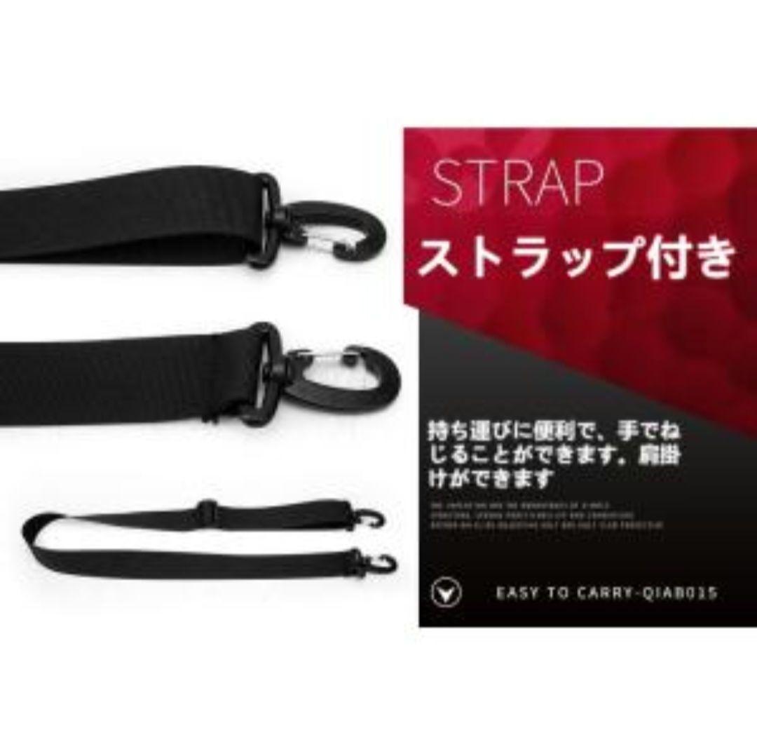 PGM 男女兼用軽量 ゴルフキャディバッグ スタンド式 (レッド)