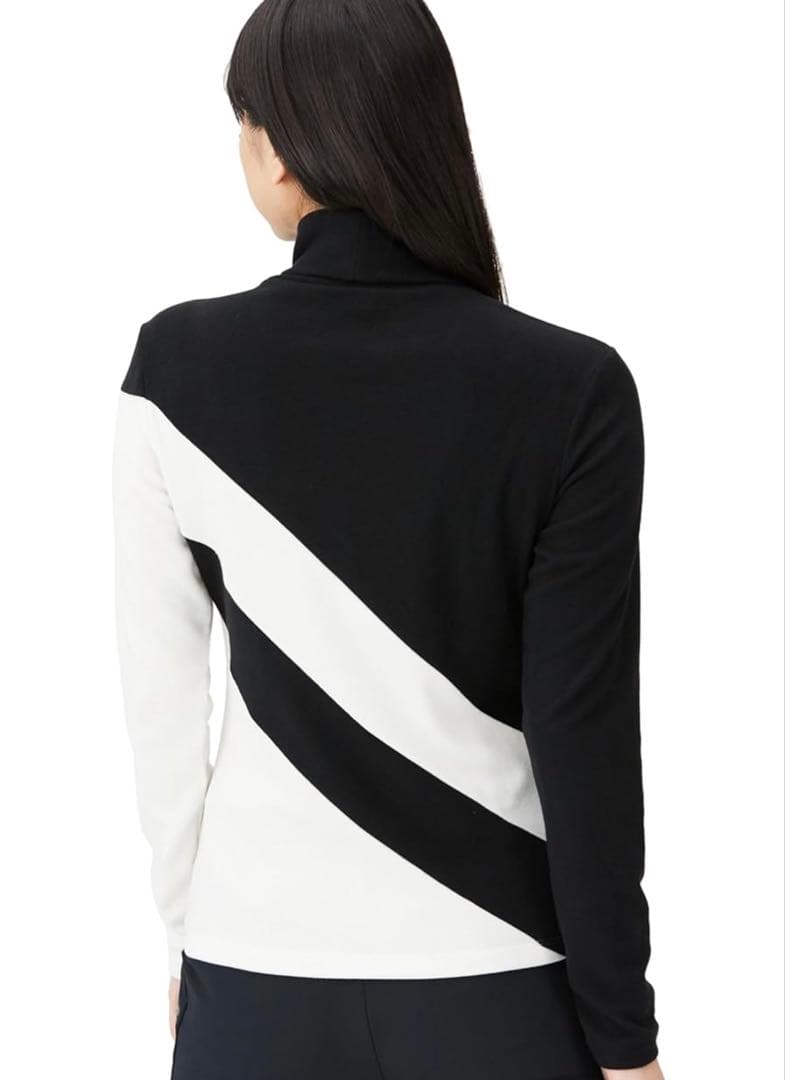 DESCENTE GOLF タートルネック長袖シャツ