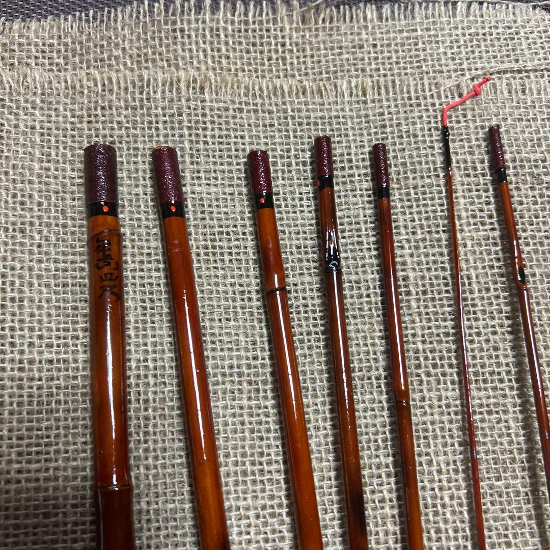 【ハンドメイド】竹竿　タナゴ竿　4尺　仕掛けSET