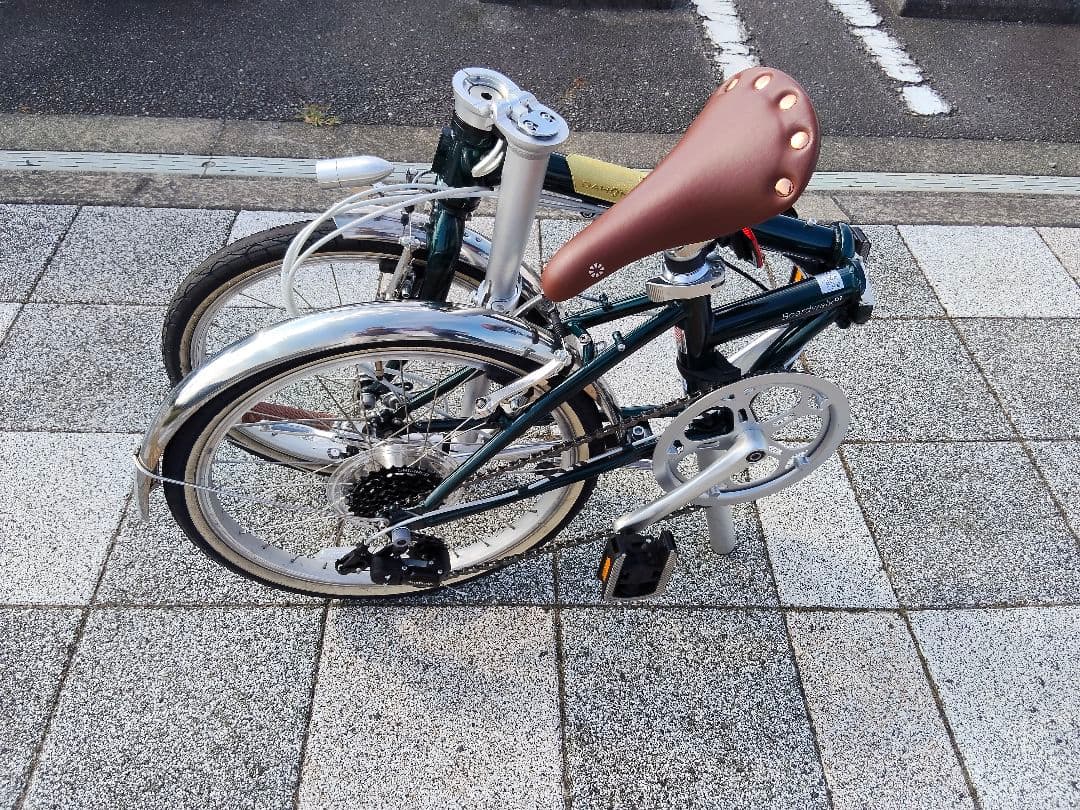 DAHON BordwalkD7 ブリティッシュグリーン【2024年7月購入】