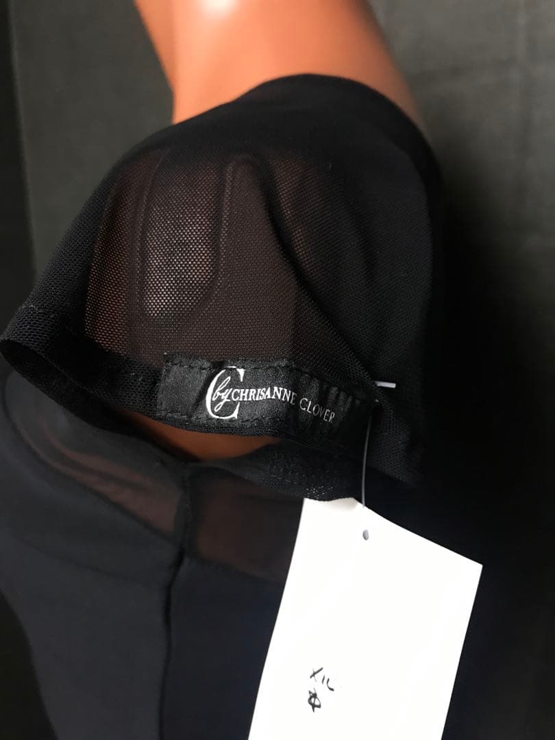 【クリスアン】黒トップス3292(新品)