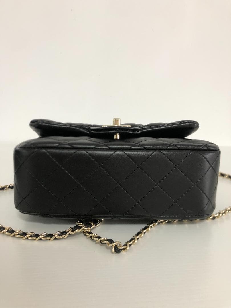 VIPただ　バッグゴールドロゴ　ショルダーバッグ　超美品　レザー　ハート　未使用