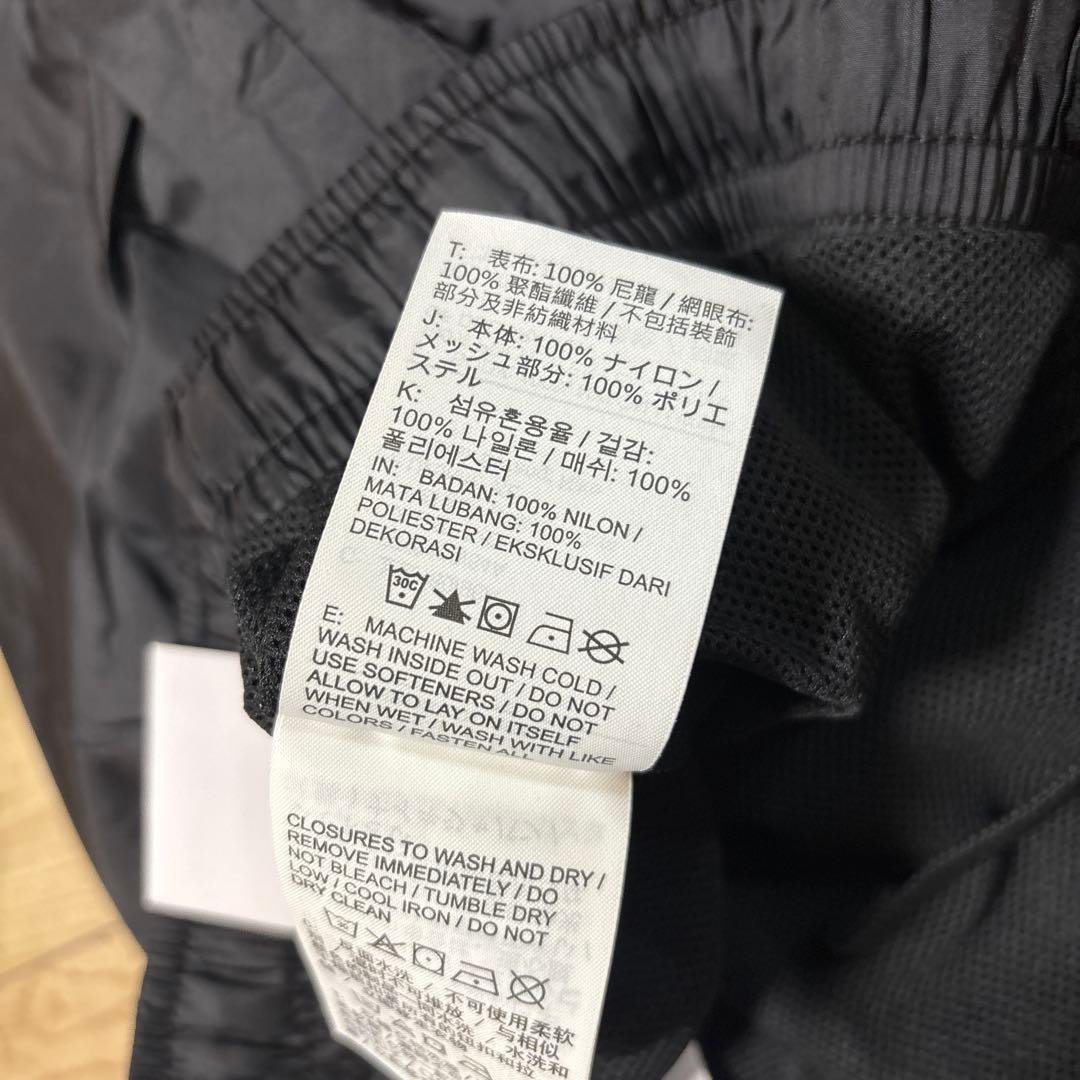 新品　ナイキ　メンズ　ウィンドブレーカー　上下セット　ブラック　裏メッシュ　M