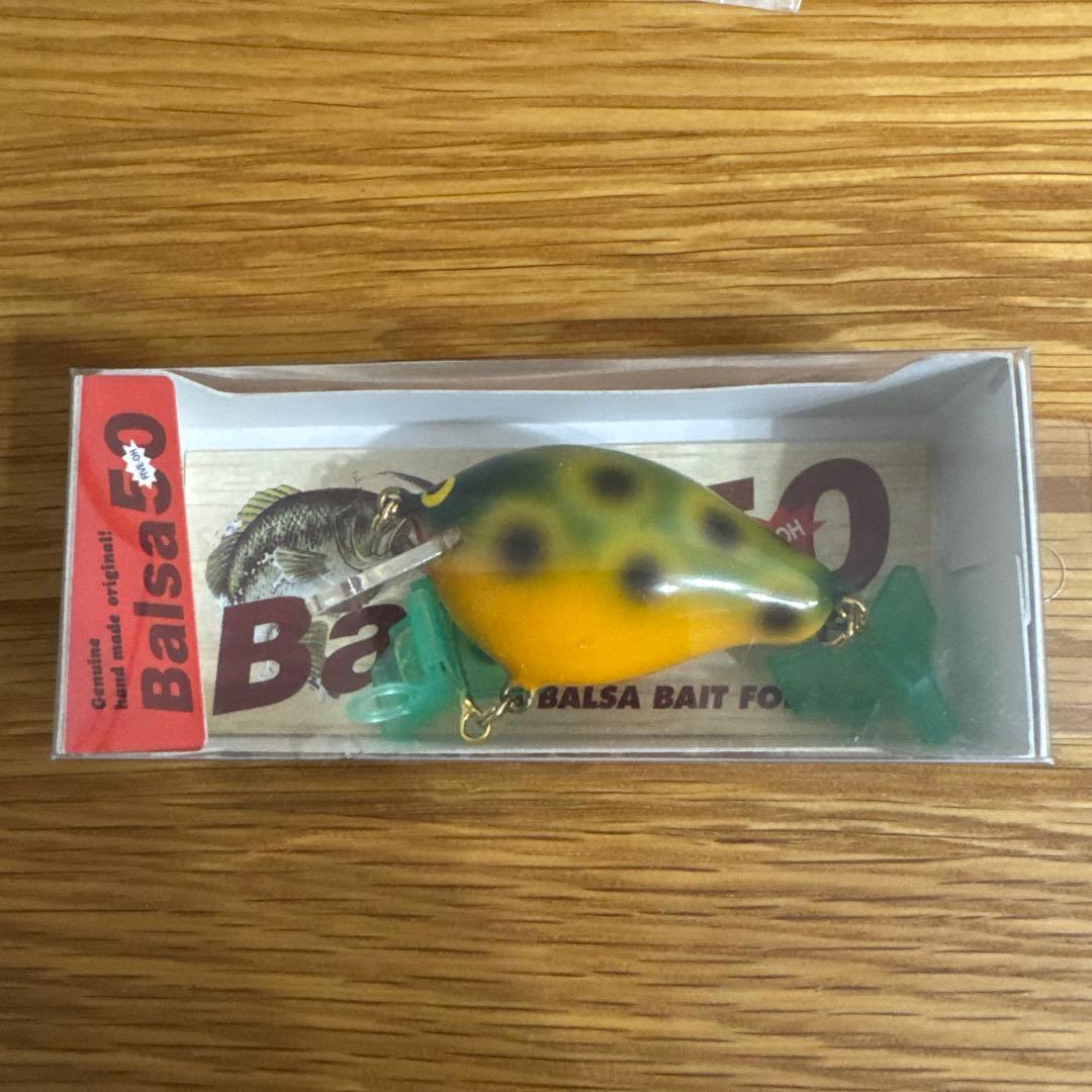 バルサ50 オリジナル　Babe 則サイン入り　フロッグ