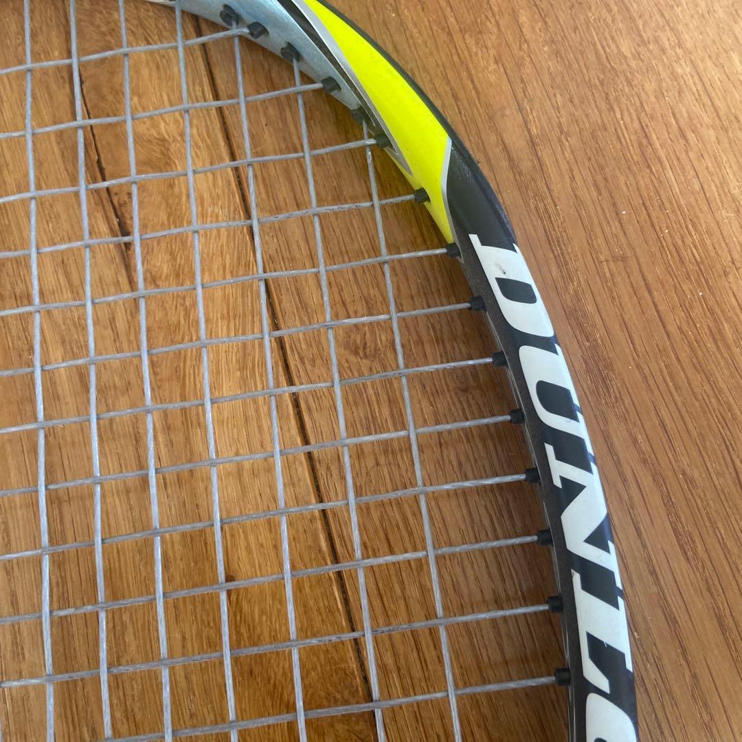 DUNLOP 硬式用テニスラケット イエロー 27インチ