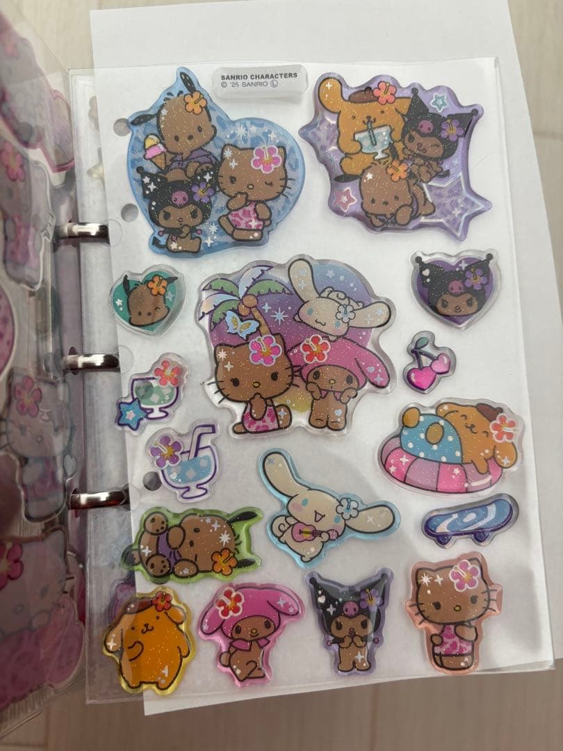 シール帳　完成品　正規品　サンリオ