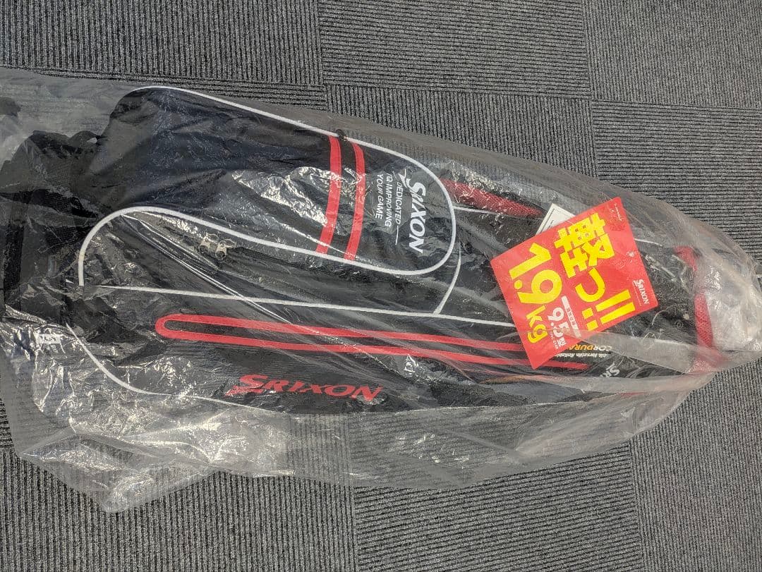 新品未使用品 タグ付 スリクソン SRIXON ゴルフ キャディバッグ 軽量！