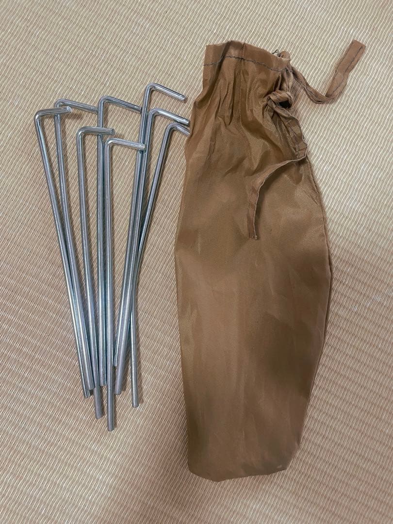 【クイックキャンプ】ワンタッチタープ 2.5m フラップ２枚付属