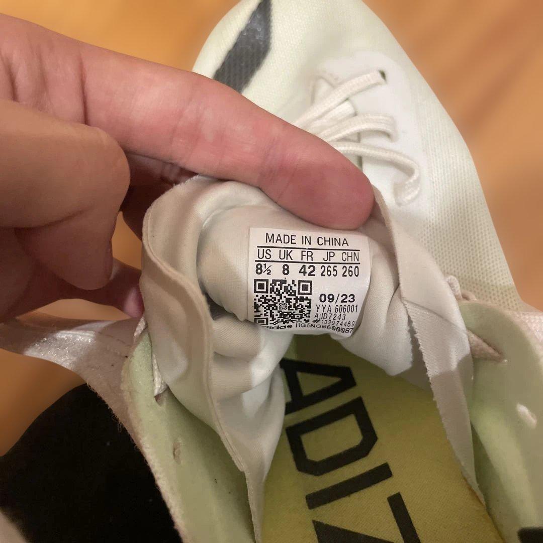 adidas adizero 走高跳スパイクサイズ26.５