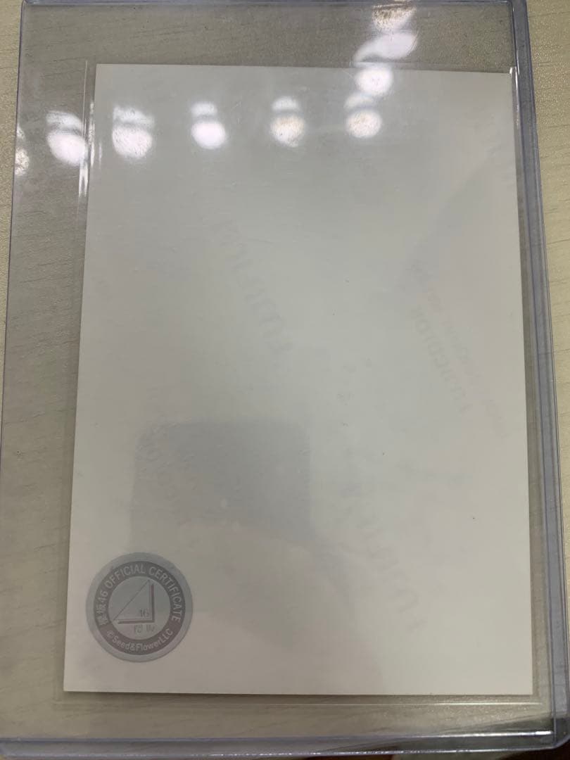 櫻坂46 的野美青 直筆サイン入り生写真