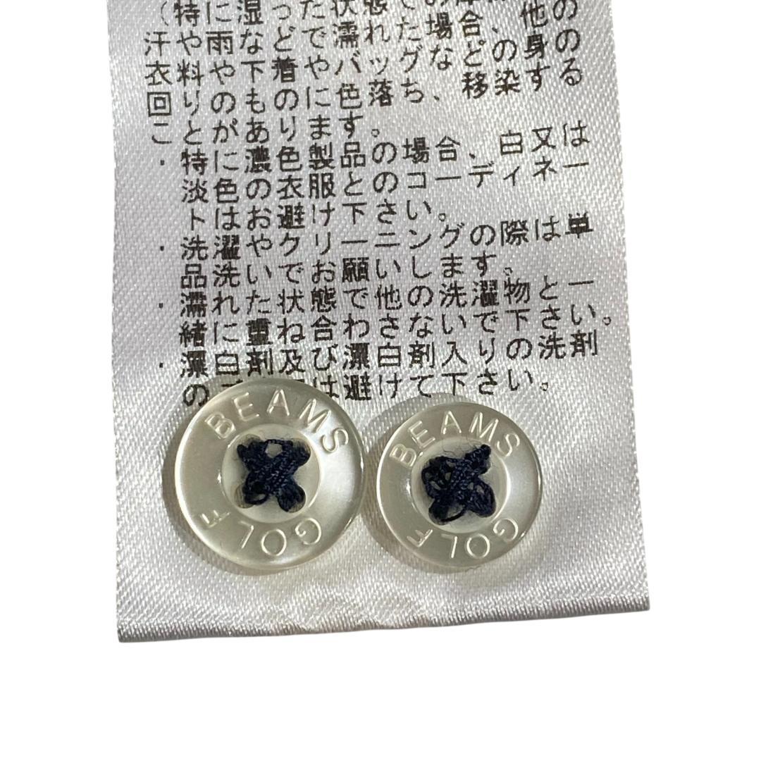 BEAMS GOLF ビームス ゴルフ 半袖 ポロシャツ M ネイビー メンズ