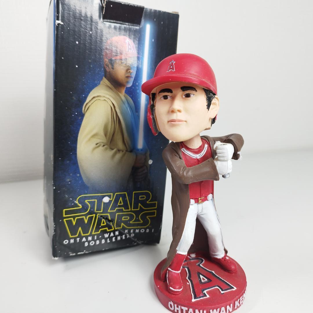 大谷翔平 スターウォーズ ボブルヘッド Kenobi Ohtani-W I1AO