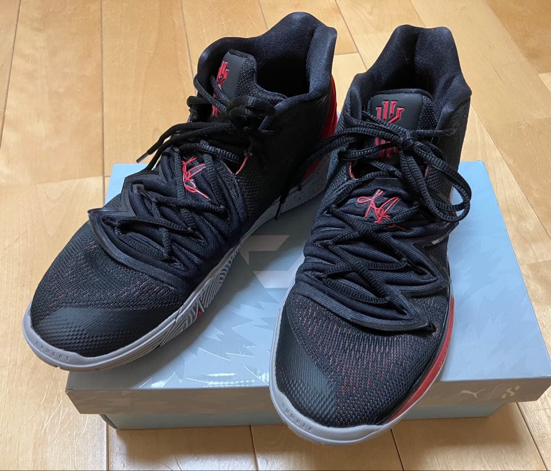 NIKE Kyrie5 BRED グローバル 27.5cm