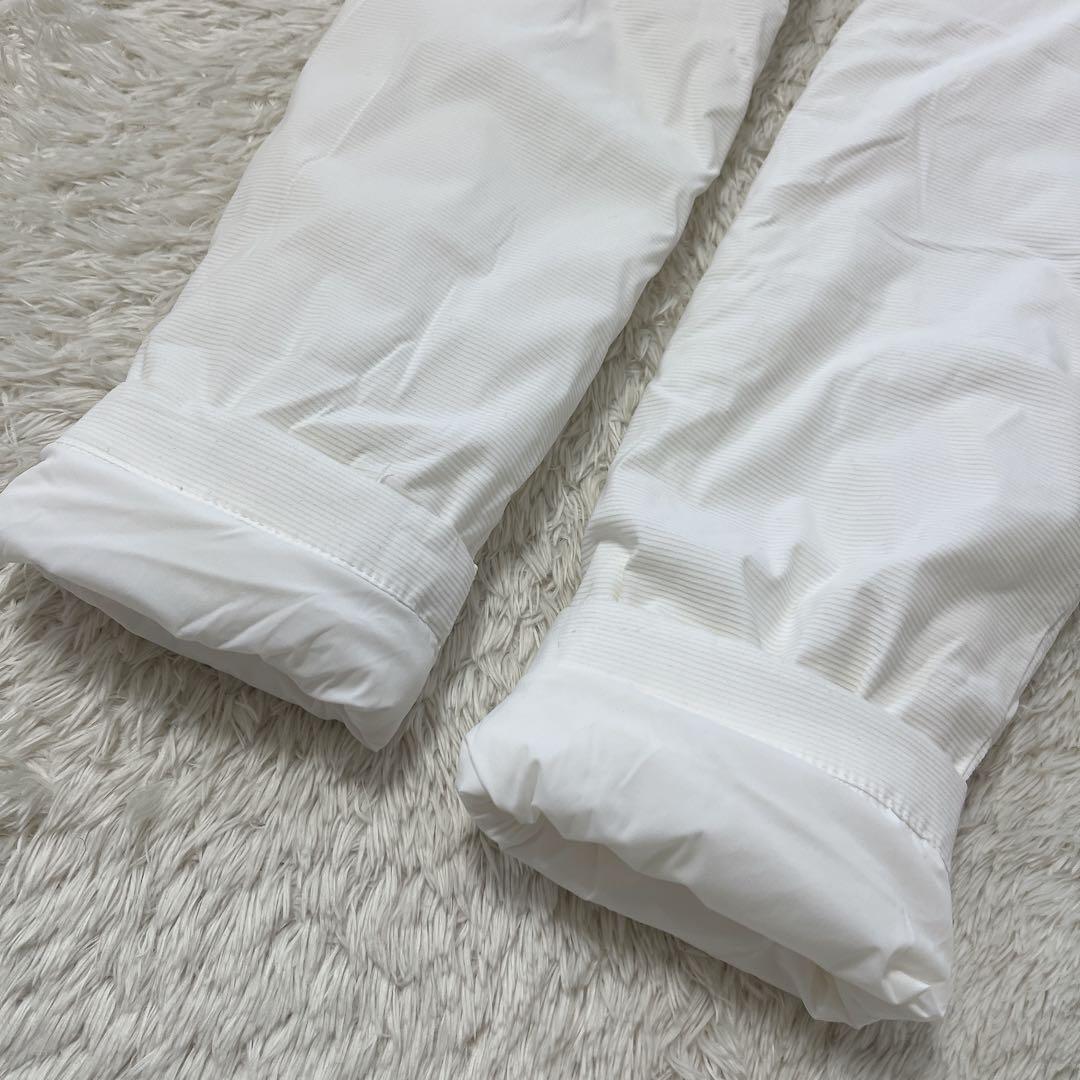 美品　PEARLY GATESパーリーゲイツ　中綿　ストレッチパンツ　０　白