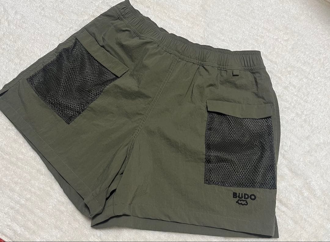 BUDO 廃盤モデル(オリーブグリーン)ショートパンツ