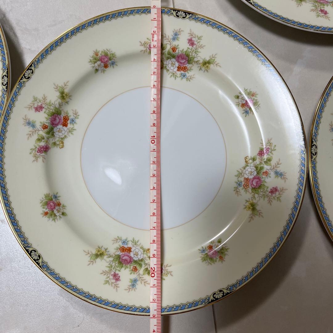 のりたけ　ノリタケ　Noritake お皿　花柄　食器　5客セット